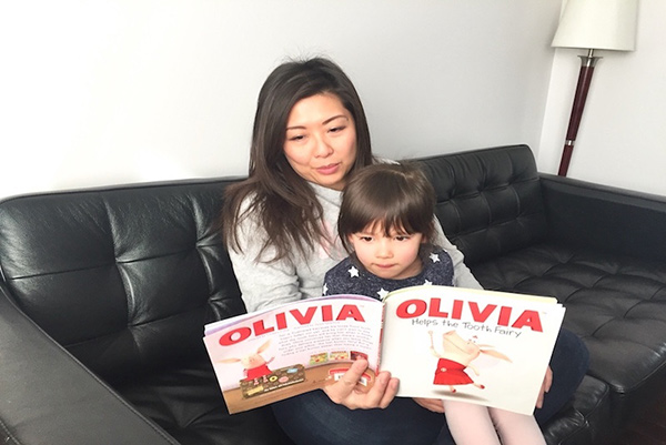 Monica Hui and her daughter Grace